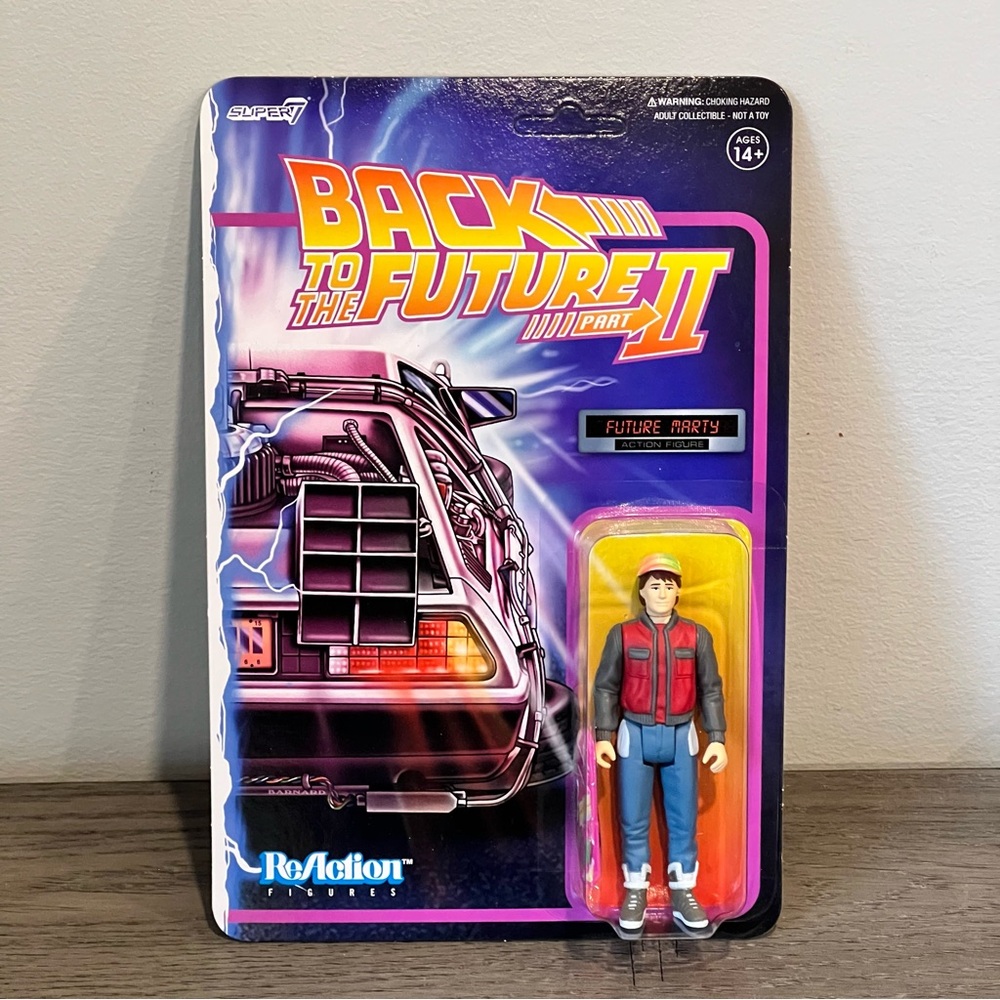 Super7 - Back to the Future II - ‘Future Marty’ - (Reaction Figures) - UNPUNCHED